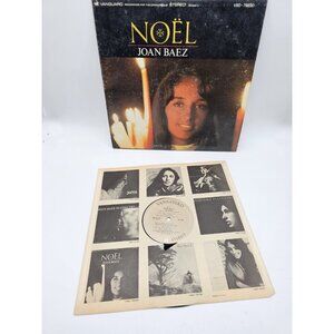 Joan Baez Noel Christmas Album Vintage Vinyl Record TESTED Holiday Folk 1960's
